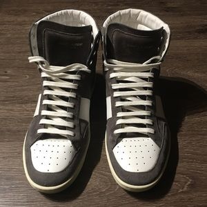 Yves Saint Laurent mens high top shoes